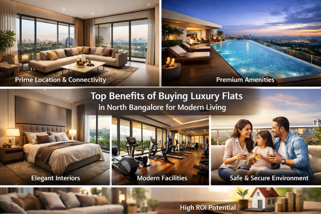 Top Benefits of Buying Luxury Flats in North Bangalore for Modern Living