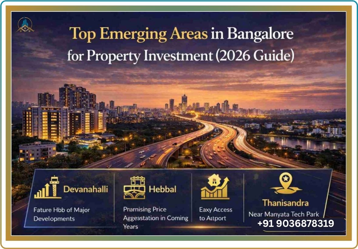 Top Emerging Areas in Bangalore for Property Investment (2026 Guide)
