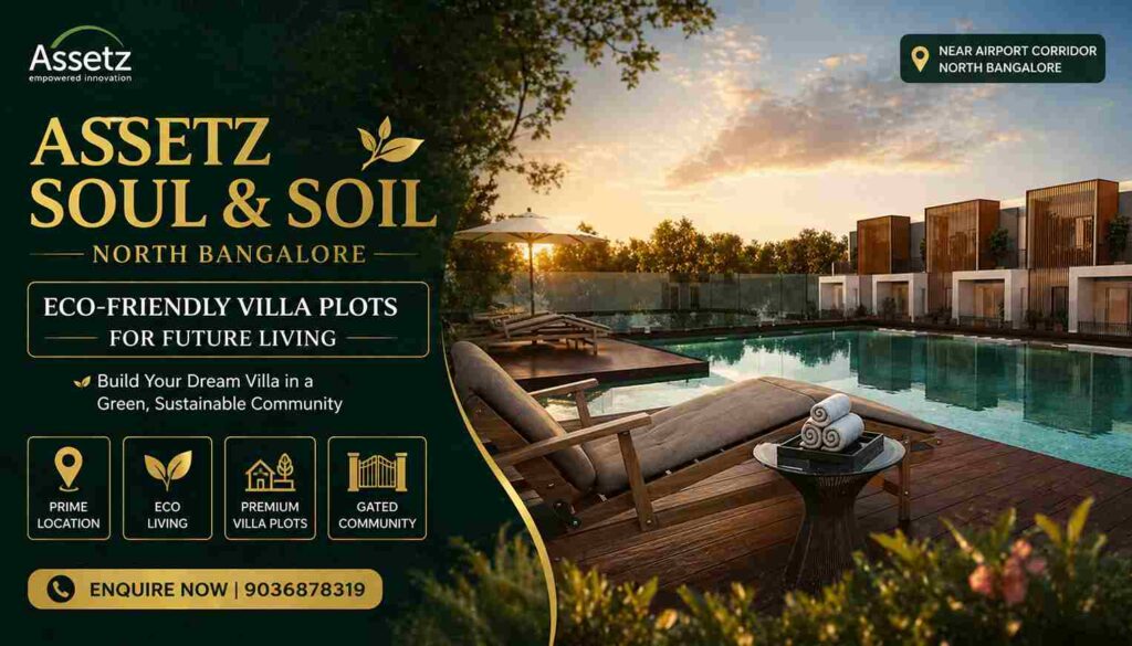 assetz soul and soil bangalore 3 and 4 bhk row villas hennur eco friendly homes with modern amenities