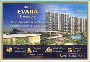 Birla Evara Bangalore Price, Location & Amenities | Sarjapur Road Homes