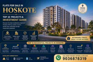 Hoskote apartments near Whitefield with affordable pricing