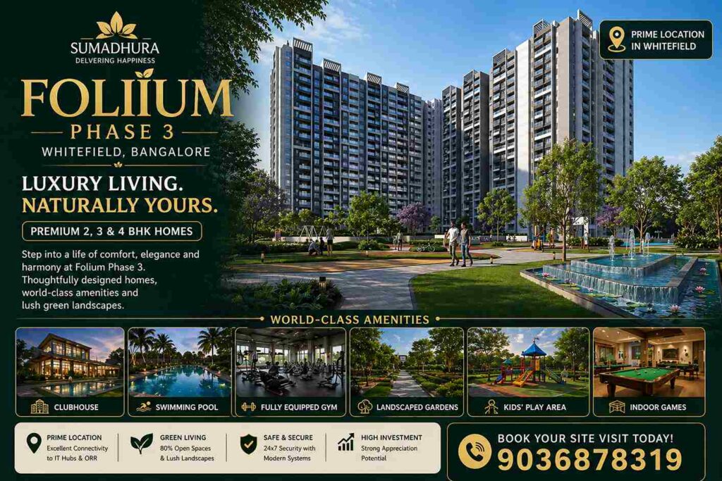 folium by sumadhura phase 3 bangalore exterior whitefield