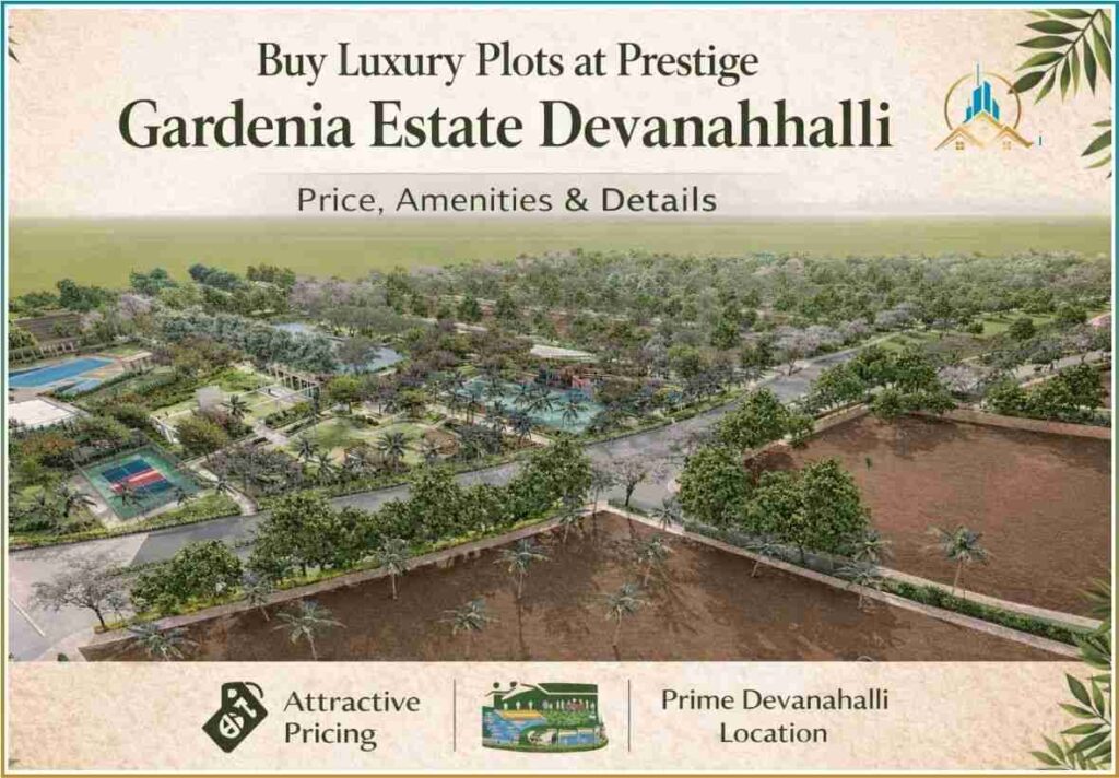 prestige gardenia estates devanahalli bangalore plots, luxury plots in north bangalore, prestige gardenia estates plots bangalore