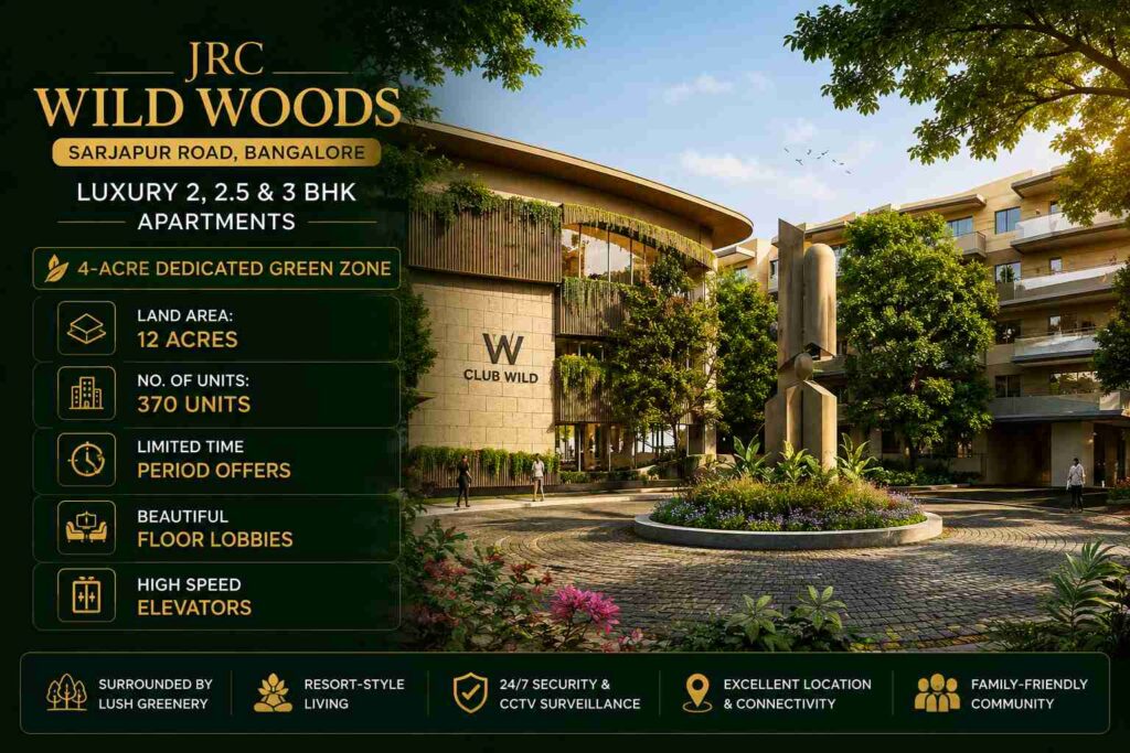 JRC Wild Woods Sarjapur Road Bangalore Luxury Apartments