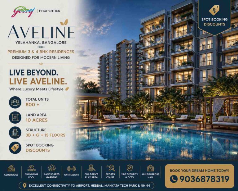 Godrej Aveline Bangalore Luxury Amenities