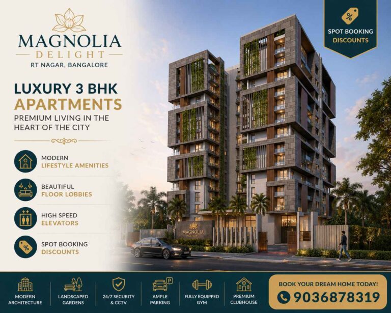 Magnolia Delight Bangalore Premium 3 BHK Homes