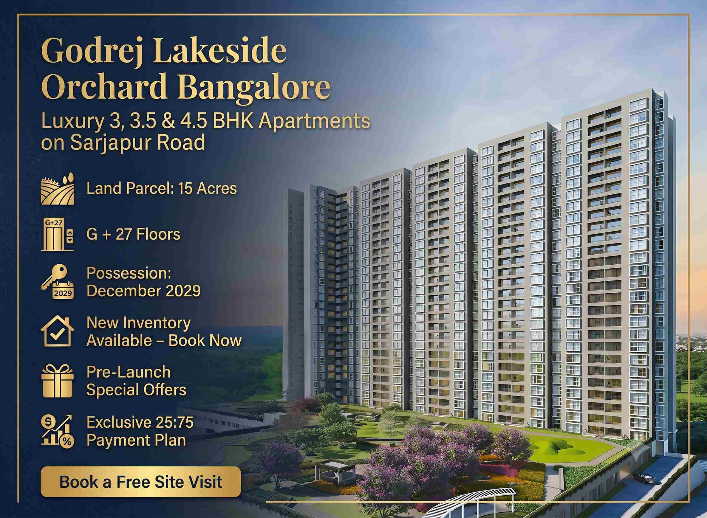 Godrej Lakeside Orchard Sarjapur Road Bangalore