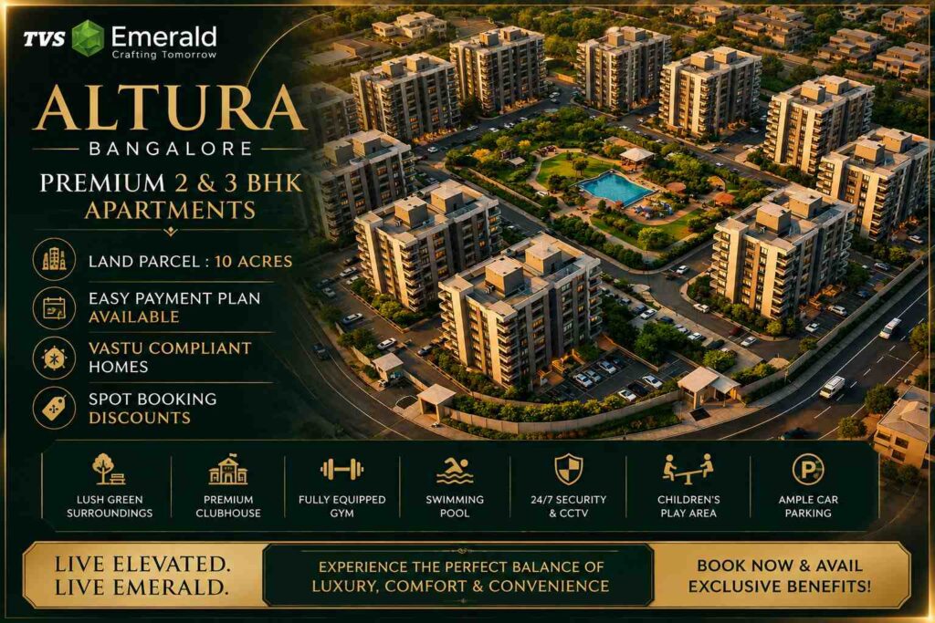 TVS Emerald Altura Bangalore – 2 & 3 BHK Apartments