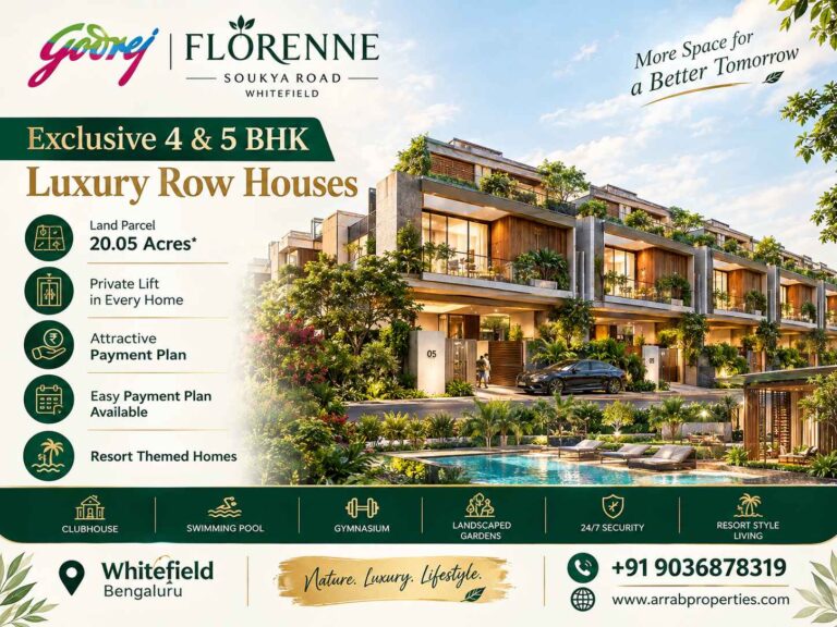 Godrej Florenne Whitefield luxury row houses