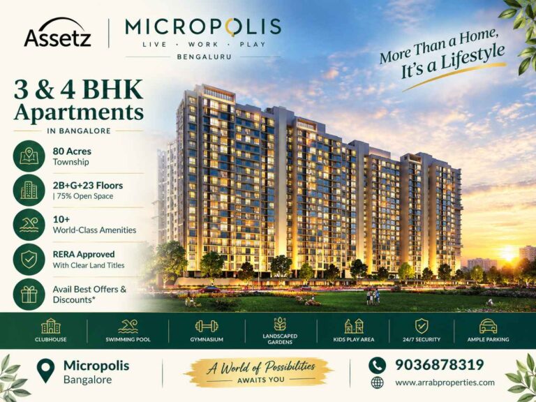 Assetz Micropolis Bangalore luxury apartments