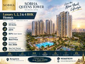 Sobha Town Park 2 3 and 4 BHK luxury apartments Bangalore